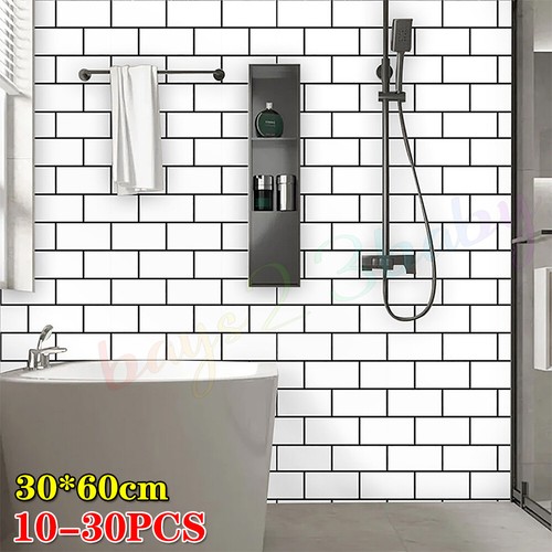 30x white metro tile - 30x,