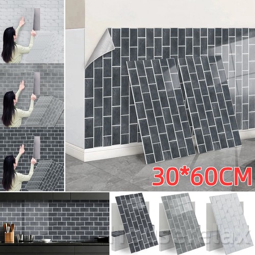 40x pvc brick marble tiles - brick,