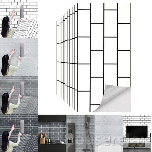 10x white brick - brick, wall